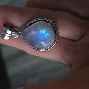 Moonstone Sterling Silver Pendant